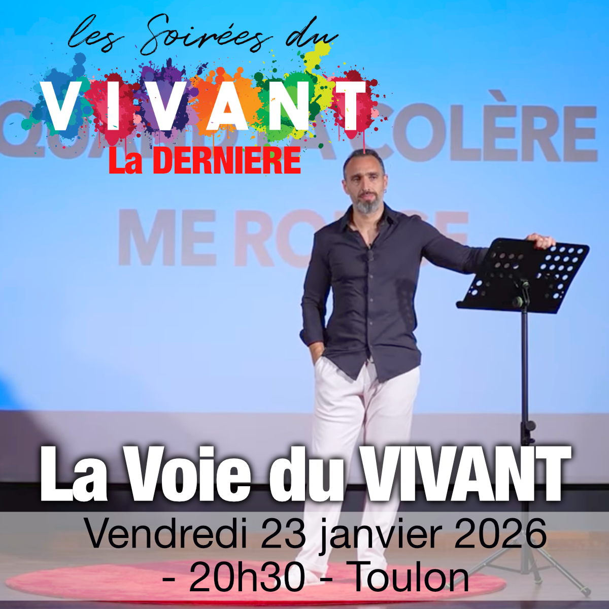Les Soirées du Vivant Soirée du vivant - la voie du vivant